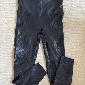 Black Women's Leather Pants